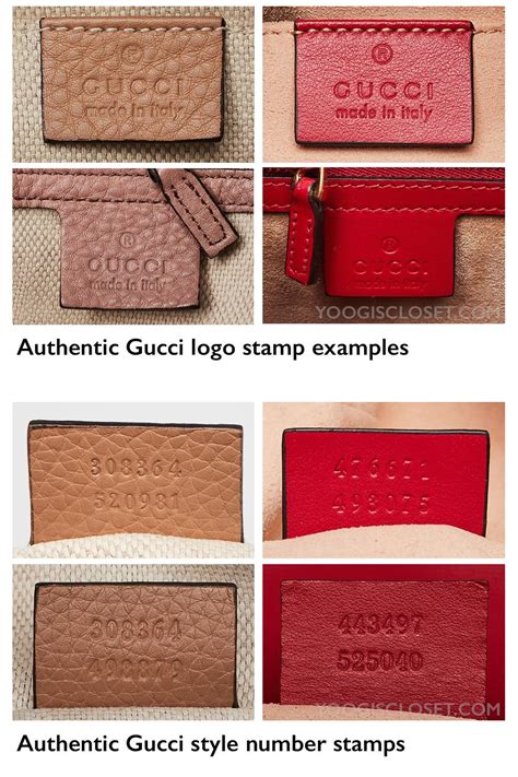 fake gucci labels|how to authenticate vintage gucci.